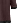 thumbnail image 4 of LEKWK Renaissance Shirt Men Long Sleeve Retro Lace Up Shirts Pirate Medieval Viking Tops Halloween Party Costume Without Belt, 4 of 6