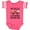 Football Pink and White, variant on Inktastic Volunteer Firefighter Uncle Boys or Girls Baby Bodysuit