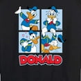 thumbnail image 3 of Mickey & Friends - Donald Duck Grid - Women's Lightweight French Terry Long Sleeve Shirt, 3 of 5