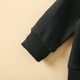 thumbnail image 5 of Gibobby Conjunto de ropa para bebé y niño pequeños, niñas, invierno, manga larga, estampados de colores sólidos, 2 uds, conjunto de ropa para bebés(Negro,18-24 Months), 5 of 5