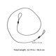 thumbnail image 2 of Luxshiny 50Ud Lanyard Anti Pérdida Para Stylus Pen Elástico Negro Uso Escolar Oficina Viaje, 2 of 8