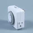Zhouqiannn Three Pin Dualing Hole Timing Socket with Intelligent