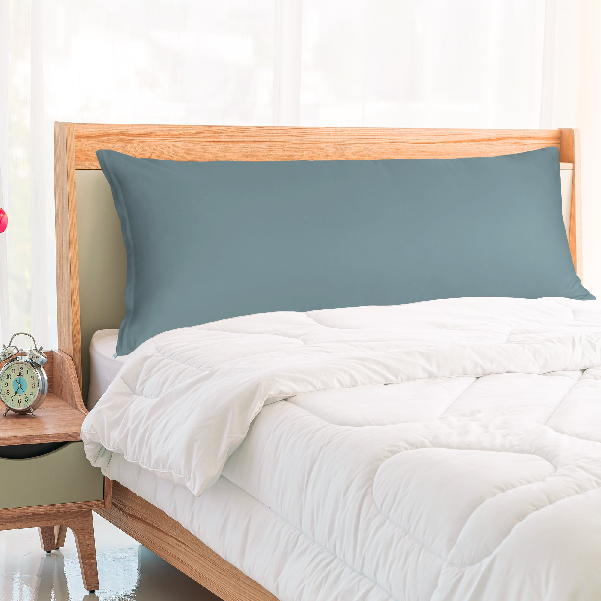 SilkySoft Pillowcase Pillow Case Cover w Zipper 280 Thread Count 1Pcs