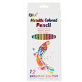 thumbnail image 2 of Lápiz de color de 12 colores, mina de color soluble en agua, lápiz de color para pintura de estudiantes, lápiz de madera con mina de color hexagonal, 2 of 5