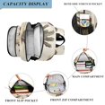 thumbnail image 3 of FORMRS School Backpack 17" Student Travel Bag with Laptop Compartment, Cowboy Pattern, 3 of 7