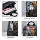 thumbnail image 3 of Balery Steampunk Mechanical Butterfly Mochila ligera para hombre y mujer: duradera e impermeable, ideal para la escuela, el trabajo, viajes y uso diario., 3 of 7