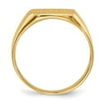 thumbnail image 2 of 14k Yellow Gold Mens Signet Ring Size 10 Ring for Men - 5.1 Grams, 2 of 6