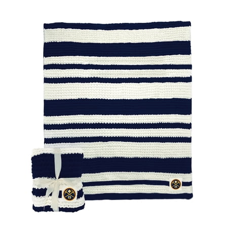 Denver Nuggets 50 x 60 Cable-Knit Throw Blanket Denver Nuggets 50 x 60 Cable-Knit Throw Blanket