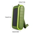thumbnail image 3 of Cargador solar portátil con manivela amousa, 8000 mAh, 3 modos de potencia, 3 of 5