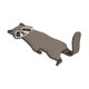 thumbnail image 1 of Ganchos de pared adhesivos reutilizables con gancho de animales toalla colgante flexible, 1 of 8