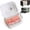 White, variant on Microwave Bacon Cooker with Cover, 11x8 Inch Silicone Microwave Bacon Cooker with Lid, Microwave Bacon Tray, Microwave Bacon Rack Tray for Oven