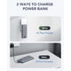 thumbnail image 4 of Cargador portátil VRURC de 10000 mAh con cables integrados y enchufe de pared, 4 of 9