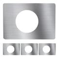 thumbnail image 4 of 4 placas de reparación para cerradura de puerta, placa de refuerzo para puerta, fijación de pomos de puerta de acero inoxidable (placa de reparación para cerradura de puerta de bola)., 4 of 8