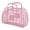 Pink, variant on RXMEKW Plastic Storage Basket Small Plastic Basket Bathroom Hollowed Out Wash Storage Basket Bath Basket Plastic Bath Basket Foldable Mesh Hand Basket Bath Basket (24x21x9.5cm)