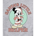 thumbnail image 3 of Disney - Mickey Santas Little Helper - Men's Crew Fleece Sweatshirt Sweatshirt, 3 of 5