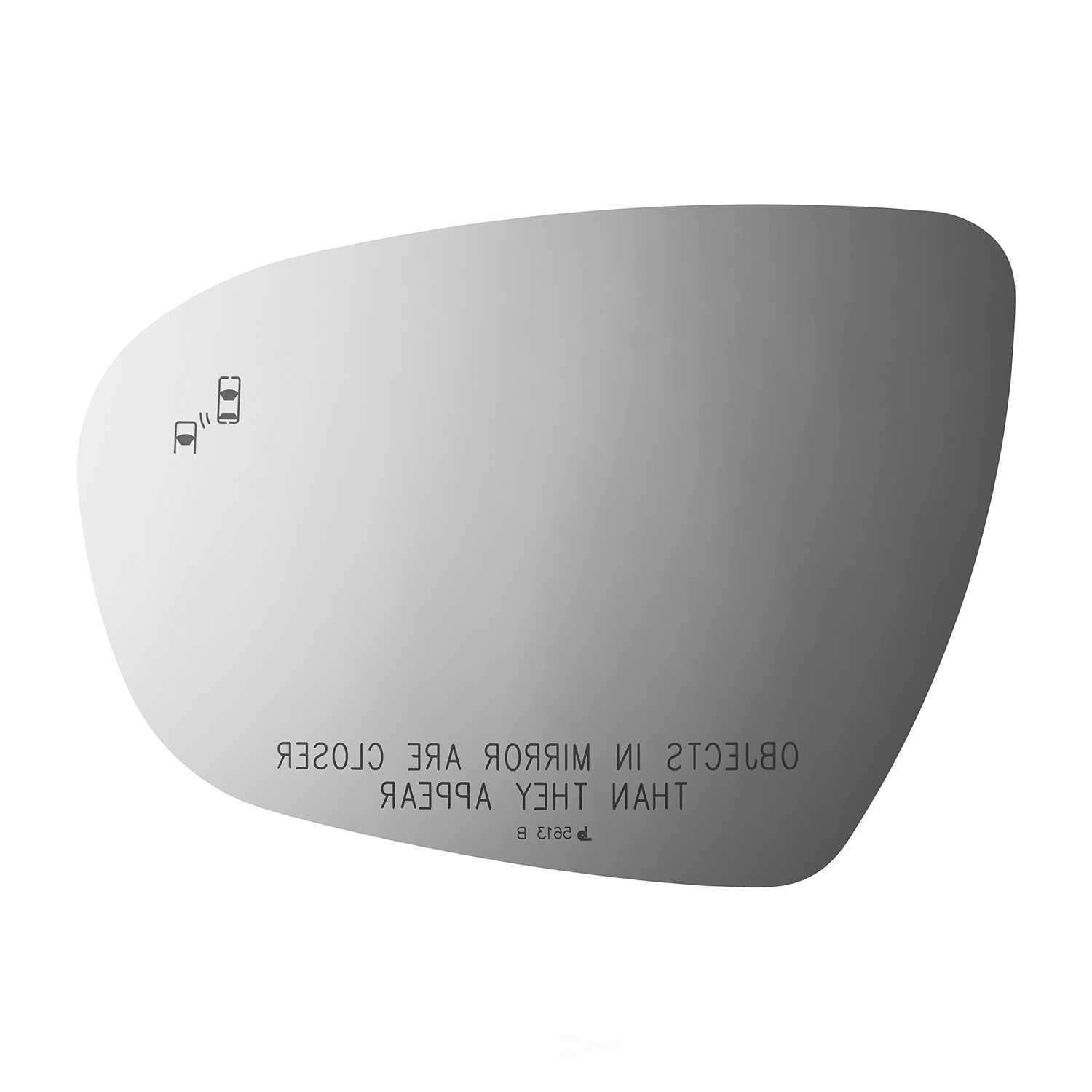 Burco Side View Mirror Replacement Glass - Clear Glass - 5613B