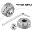 thumbnail image 2 of Suitable for - Starlock Tool Converter - Suitable for Star Lock System Power Tool Oscillating Saw Blade Adapter Easy to Install Hand Tools 1 Set, 2 of 5