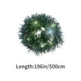 Kehuo Sales Today New Christmas Rattan Lights DIY on Wall Christmas