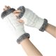 thumbnail image 5 of 1 par de guantes de punto de medio dedo, calentadores de manos de invierno, guantes gruesos de medio dedo, suministros de invierno, 5 of 6