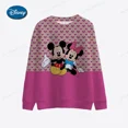 thumbnail image 3 of Nueva sudadera con capucha linda de Disney Minnie House Kawaii para mujer, cuello redondo, mangas largas, sudaderas coreanas para mujer y niñas, 3 of 5