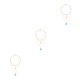thumbnail image 4 of Guardurnaity Collar de Cadena Ajustable Universal Colgando Colgantes Decoraciones Gargantillas Collares en Capas para Mujeres Rectas,Oro Type1 NO1 Guardurnaity CBP198866, 4 of 6