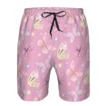 thumbnail image 3 of Fotbe Butterfly 1 Trajes de Baño Estampados para Hombre, Shorts de Verano de Secado Rápido, Ropa de Playa, Bañadores-3X-Large, 3 of 6