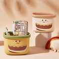 thumbnail image 4 of USHOBE 2Pcs Small Waste Bin Assorted Color PP Decorative Kitchen Business Owners, 4 of 8