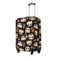 thumbnail image 2 of Fotbe Flower Fox Luggage Cover Protector,Suitcase Protector,Scratch and Dirt Resistant,Fits 18-32 Inch Luggage-Large, 2 of 9