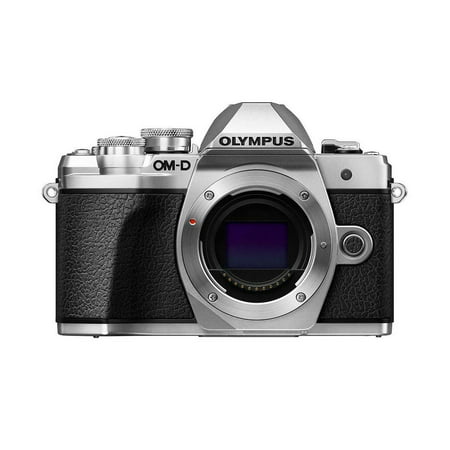 Olympus OM-D E-M10 Mark III Mirrorless Camera Body, Silver