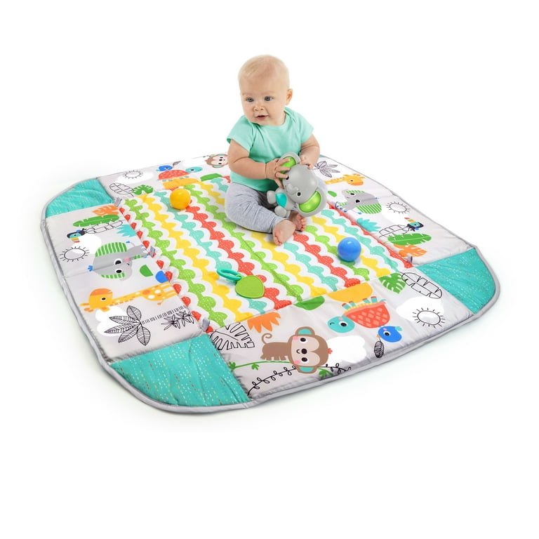 BRIGHT STARTS Tapis d'éveil 5 en 1 - your way ball play™ activity gym &  ball pit – Totally tropical au meilleur prix