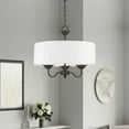 thumbnail image 6 of 41773-92 Livex Lighting Edinburgh - 3 Light Pendant In Transitional Style-14 Inches Tall and 16 Inches Wide-English Bronze Finish    -Traditional, 6 of 10