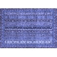 thumbnail image 1 of Ahgly Company Indoor Rectangle Oriental Blue Modern Area Rugs, 5' x 8', 1 of 4