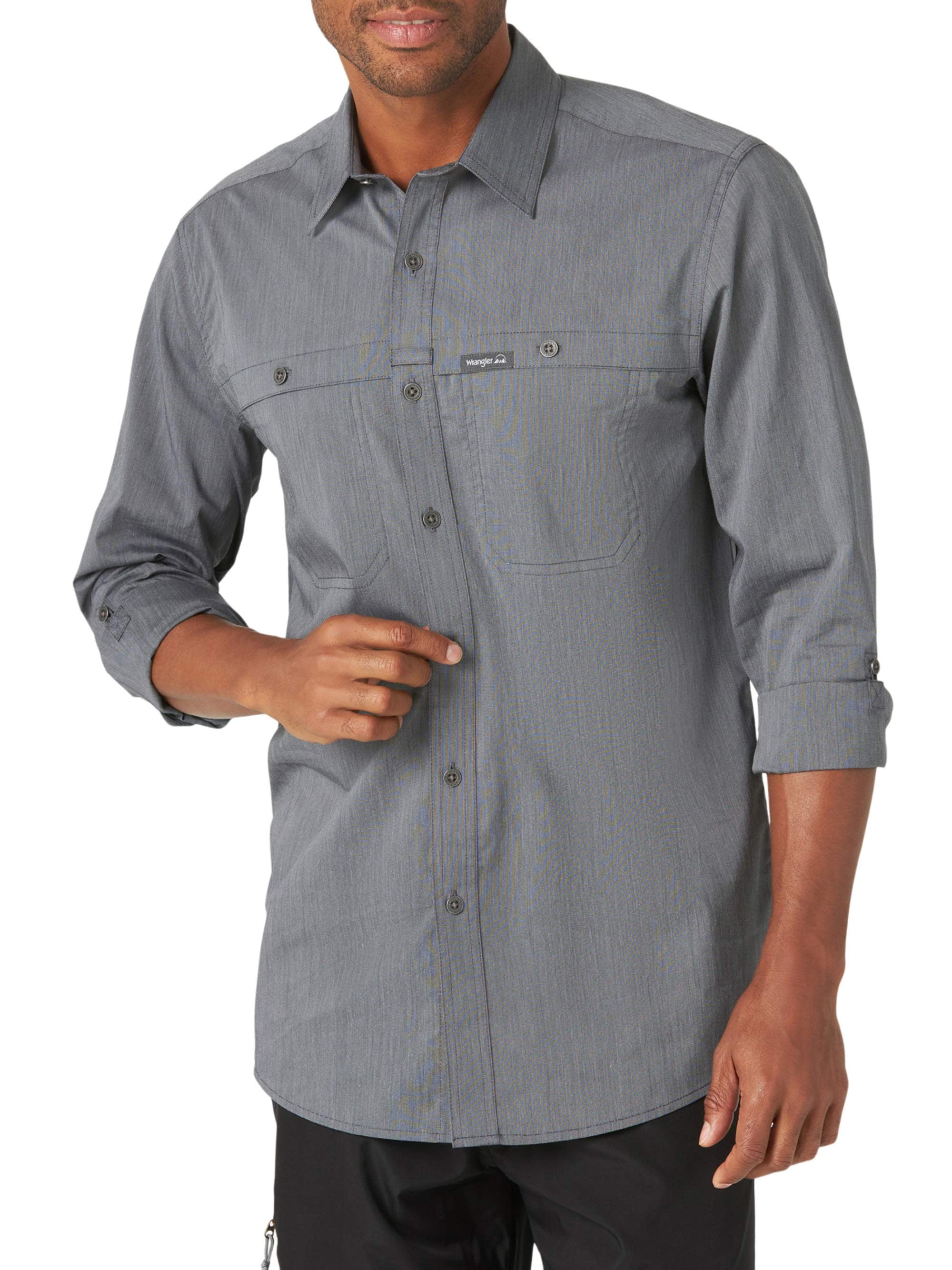 Wrangler Men's Long Sleeve Outdoor Shirt 