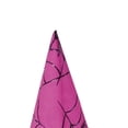 thumbnail image 4 of BRGZLK Adults Halloween Witches Hat Halloween Spider Web Wide Brim Pointed Witch Hat Festival Party Costume Hats, Witch Costume Accessories Pink Free Size, 4 of 4