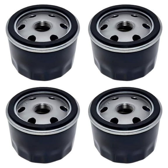 4 Pack 490650721 490657007 492932 492932S Oil Filter For FR691V FR651V FR730V FR600V FX600V 691V 651V Compatible With Cadet Zt1 50 Mower For Deer