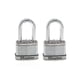 thumbnail image 1 of Master Lock M1Xtlf Magnum Candado Resistente Con Llave, Paquete De 2 Llaves Iguales, Plateado, 1 of 1