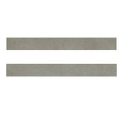 MSI Dimensions Concrete 3 X 24 Matte Porcelain Bullnose Tile Trim