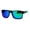 Green, variant on Kush Mirrored Rectangular Plastic Sport Sunglasses Red
