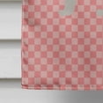 thumbnail image 4 of Carolines Treasures BB7877CHF White Arctic Fox Drapeau de Maison en Toile à Carreaux Roses, 4 of 4