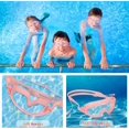 thumbnail image 4 of 1 Uds gafas de natación gran angular, protección UV transparente antivaho impermeable visión ajustable de 180 grados oso de fresa Electrónica, 4 of 5