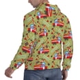 thumbnail image 3 of Hoodies for Men - Cartoon Fire Truck Long Sleeve Comfrt Men'S Fashion Hoodies & Sweatshirts, Sweatshirts for Men Hoodies Pullover Clothing Clothes with Pouch, 3 of 7