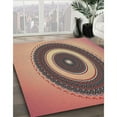 thumbnail image 2 of Ahgly Company Indoor Rectangle Patterned Brown Red Novelty Area Rugs, 4' x 6', 2 of 6