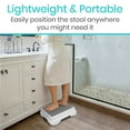 thumbnail image 6 of Vive Bath Shower Step Stool (4.5") - Slip Resistant, Stackable, Indoor/Outdoor, 6 of 8