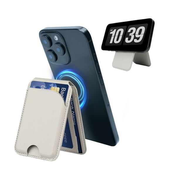 Cartera magnética CORLAGOON para iPhone con soporte y bloqueo RFID