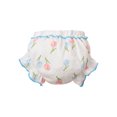 thumbnail image 5 of Zaldita Infant Baby Girls 4Pcs Cotton Bloomers Diaper Cover Printed Ruffle Panties Underwear Blue Red Green 110, 5 of 7