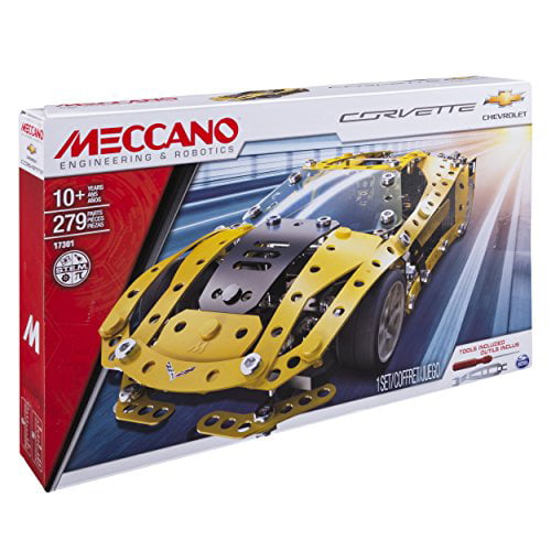Erector by Meccano Chevrolet Corvette Model Building Kit