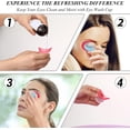 thumbnail image 4 of 4Pcs Eye Wash Cup Eye Wash Bath Kit Silicone Eye Cleaning Cup for Eye Rinse, Portable Eye Care Tool Eye Cleaner Cup for Quick Relief Tired Eyes Cleaning Eye, 4 of 7