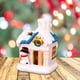 thumbnail image 5 of Navidad LED Casas Adornos de Escritorio con Colección Miniatura Colco Escena de fiesta Casa de pueblo, 5 of 8