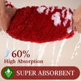 thumbnail image 3 of Christmas Bathroom Rug 36"x24", Extra Soft Absorbent Microfiber Thick Plush Fluffy Bathroom Rugs, Non-Slip Backing, Machine Washable Bath Rugs, Holiday Xmas Decor Indoor Bath Mats,Red-snow, 3 of 11
