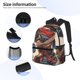 thumbnail image 3 of Fotbe Samurai Frog Guitar Mochila Ligera Casual para Laptop para Hombres y Mujeres, Mochila Impermeable de Uso Diario, Mochila para Universidad, 3 of 6
